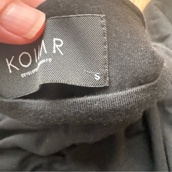 KOIIAR THE OVERSIZE LONG SLEEVE SHIRT IN BLACK - S - Picture 9 of 15